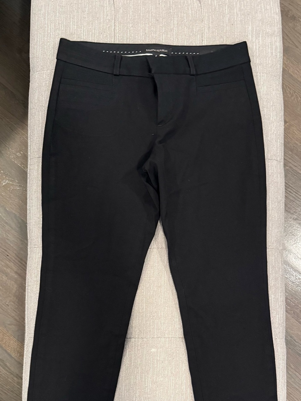 Banana Republic Black Men's Dress Pants - Slim Tapered